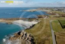 Plouarzel , Bretagne Finistère vue du ciel