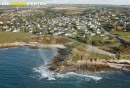 Rubian Plouarzel , Bretagne Finistère vue du ciel