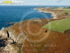 Plouarzel , Bretagne Finistère vue du ciel