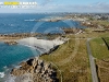 Plouarzel , Bretagne Finistère vue du ciel