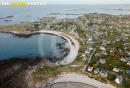 Pointe de Penvir, Ploudalmézeau  vue du ciel