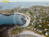 Pointe de Penvir, Ploudalmézeau  vue du ciel