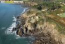 Plougonvelin, Bretagne Finistère vue du ciel