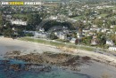 Plougonvelin plage de Ste Anne vue du ciel