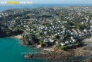 Plougonvelin le Trez Hir , Finistère vue du ciel