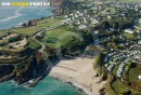 Plougonvelin, Bretagne Finistère vue du ciel