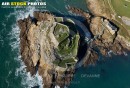 Fort de Bertheaume, Plougonvelin vue du ciel