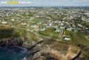 Plougonvelin, Bretagne Finistère vue du ciel