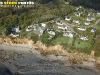 Plougonvelin plage de Ste Anne vue du ciel