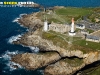 Phare de la Pointe de St-Mathieu vue du ciel