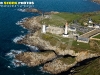 Phare de la Pointe de St-Mathieu vue du ciel