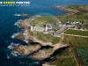 Phare de la Pointe de St-Mathieu vue du ciel