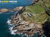 Cénotaphe de la Pointe de St-Mathieu vue du ciel