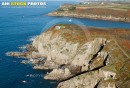 Ploumoguer, Bretagne Finistère vue du ciel