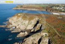 Ploumoguer, Bretagne Finistère vue du ciel