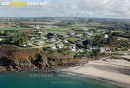 Plage d'Illien, Ploumoguer vue du ciel