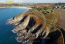 Kerargroaz, Ploumoguer, Bretagne Finistère vue du ciel