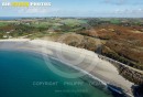 Ploumoguer, Bretagne Finistère vue du ciel