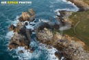 Pointe de Garchine, Porspoder vue du ciel