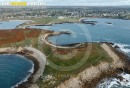 Presqu'île de St-Laurent, Porspoder vue du ciel