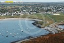 Porspoder, Bretagne Finistère vue du ciel