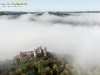 Château Rocher vue du ciel en paramoteur