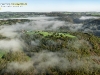 Auvergne vue du ciel , le Pays de Ménat