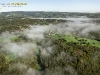 Auvergne vue du ciel , le Pays de Ménat