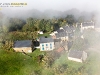 Auvergne vue du ciel en paramoteur