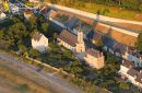 Photo aérienne eglise de Chaumont-sur-Loire
