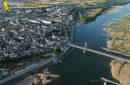 Viaduc d'Ancenis vue du ciel en Loire Atlantique