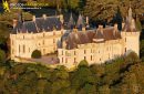 Chaumont, France - 26 Juin 2011: Château de Chaumont sur Loire en Gros plan