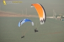 Paramoteur dans la brume Ile-de-France