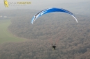 Paramoteur dans la brume Ile-de-France