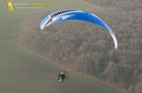 Paramoteur dans la brume Ile-de-France