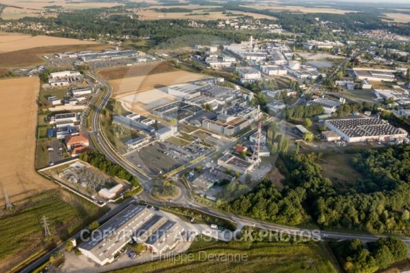 Z-I d' Epernon vue du ciel