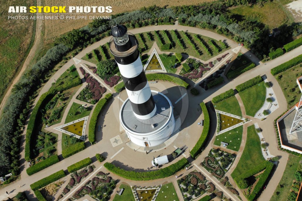 Vue aérienne du Phare de Chassiron